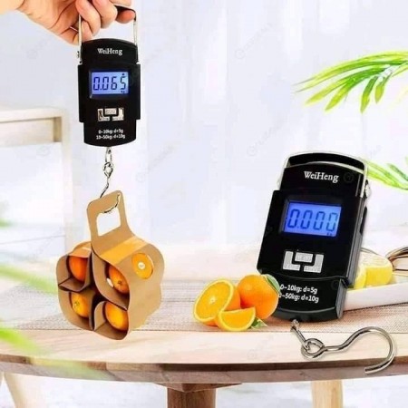 Portable Weight Scale - Black